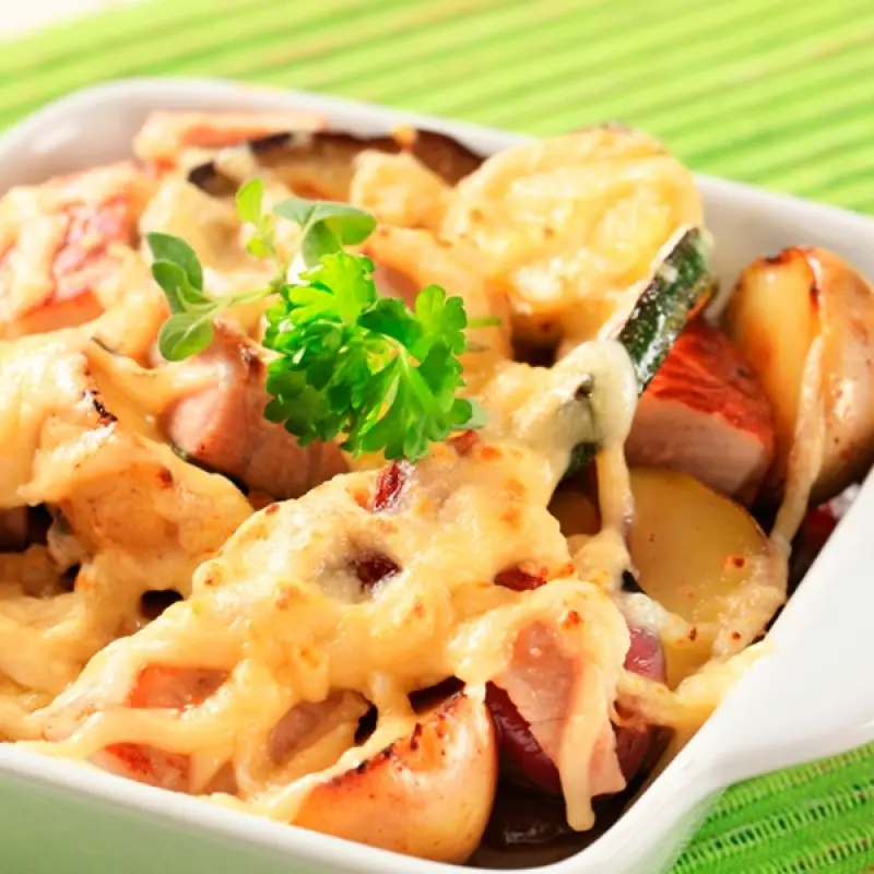 Pork and Potato Casserole