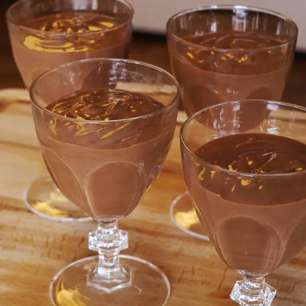 Coconut Milk Chocolate Mousse