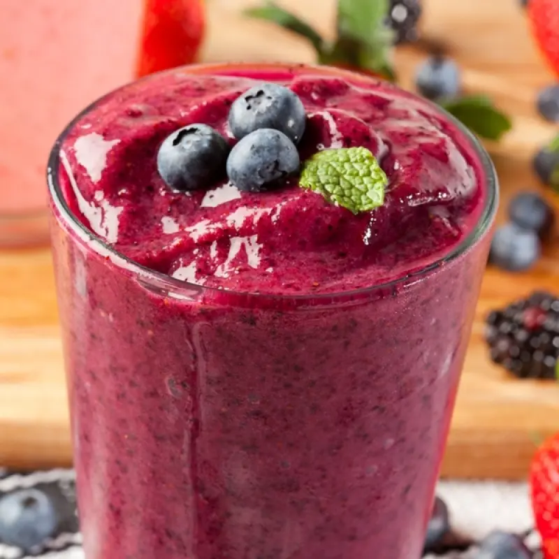 Organic Blueberry Smoothie