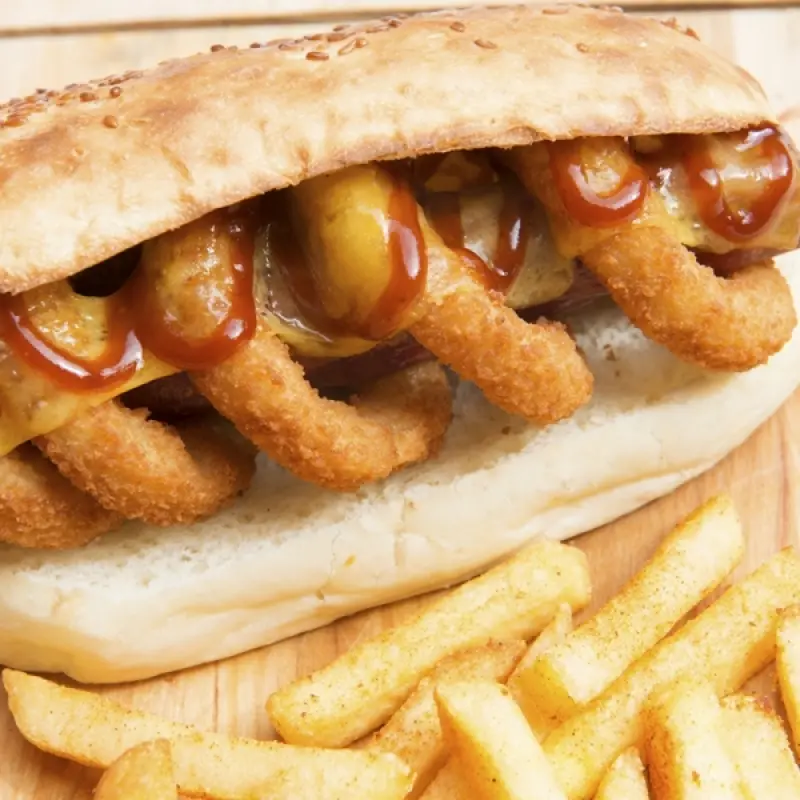 Hotdogs With Onions