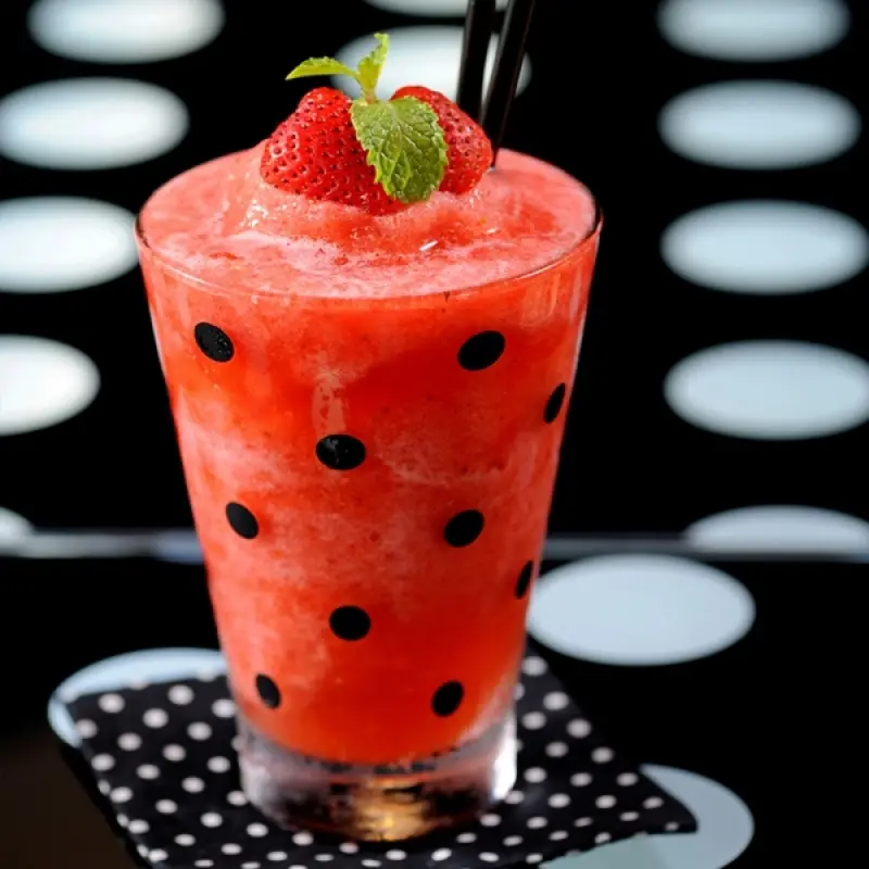Strawberry Lemonade Frappe