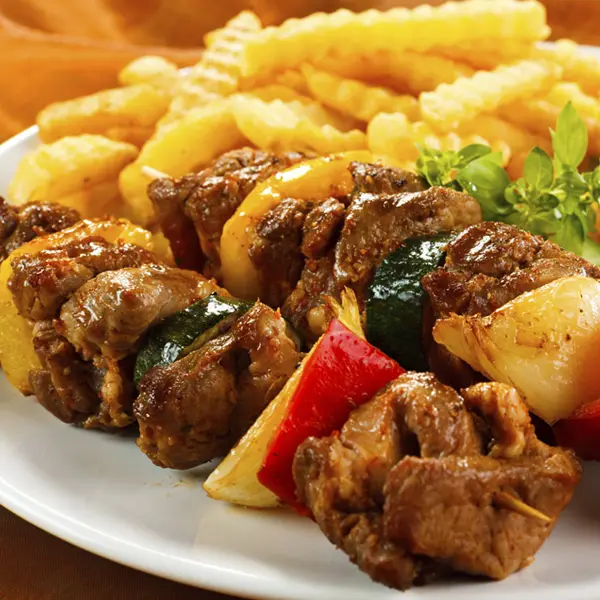 Baked Beef Kabobs