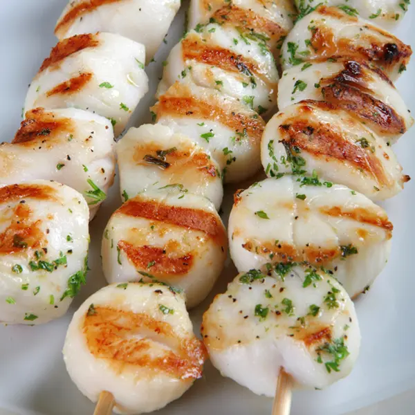 Grilled Scallops