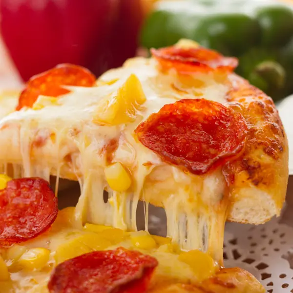 Pepperoni Plus More Pizza