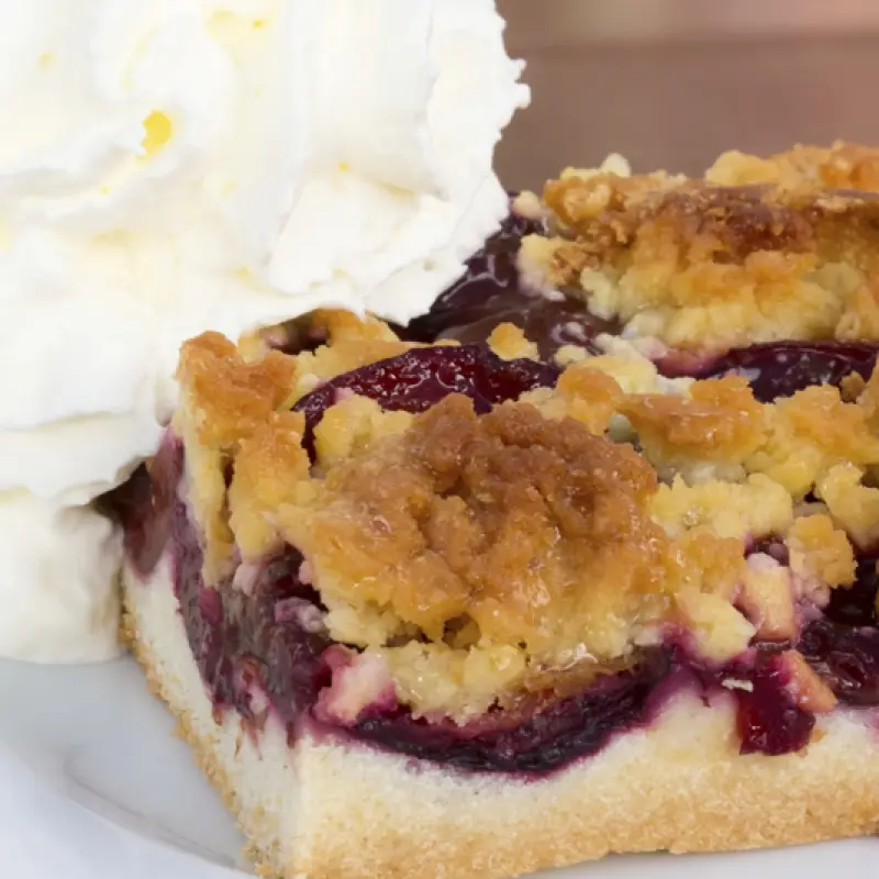 Blueberry Streusel Cake