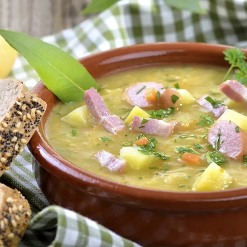 Split Pea and Potato Soup