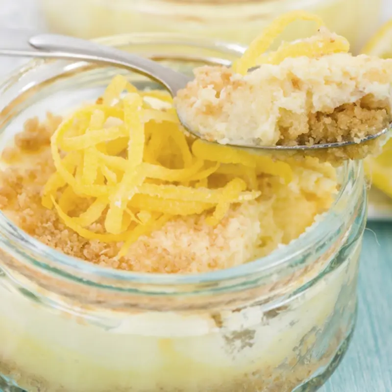 Individual Lemon Cheesecakes