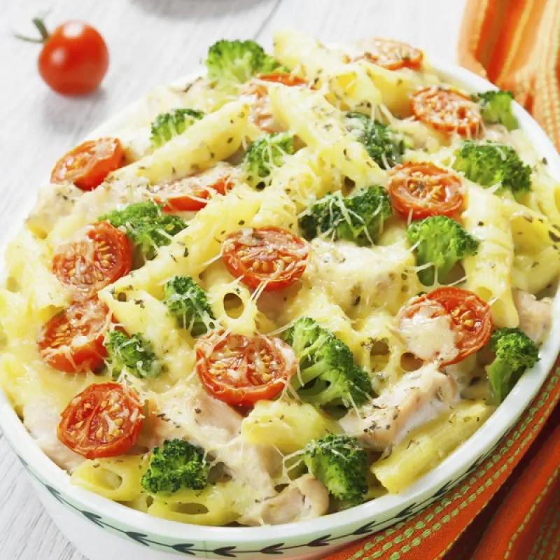 Broccoli and Chicken Pasta Bake