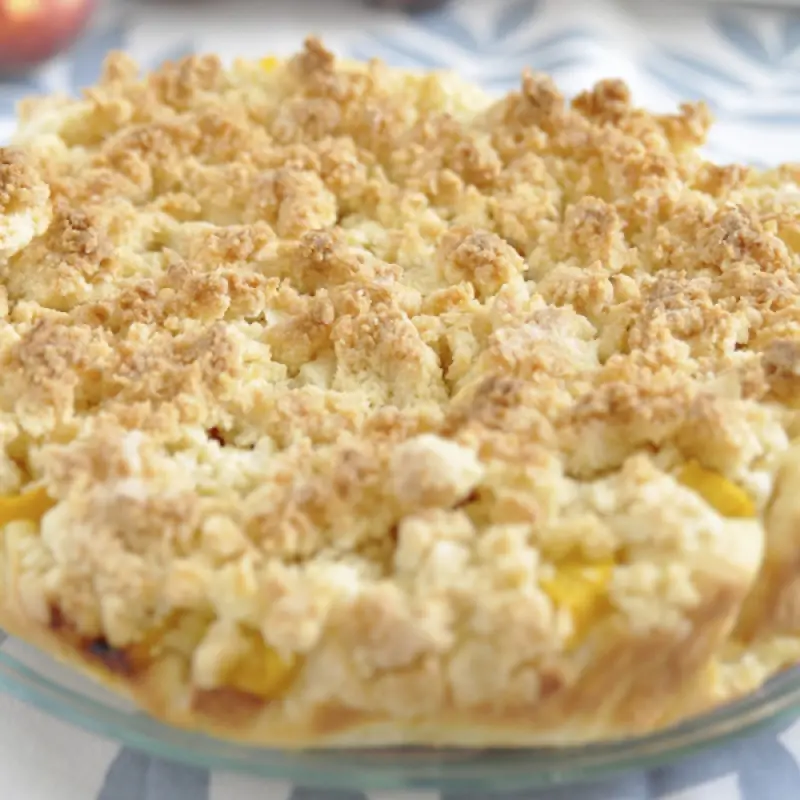 Peach Crumble