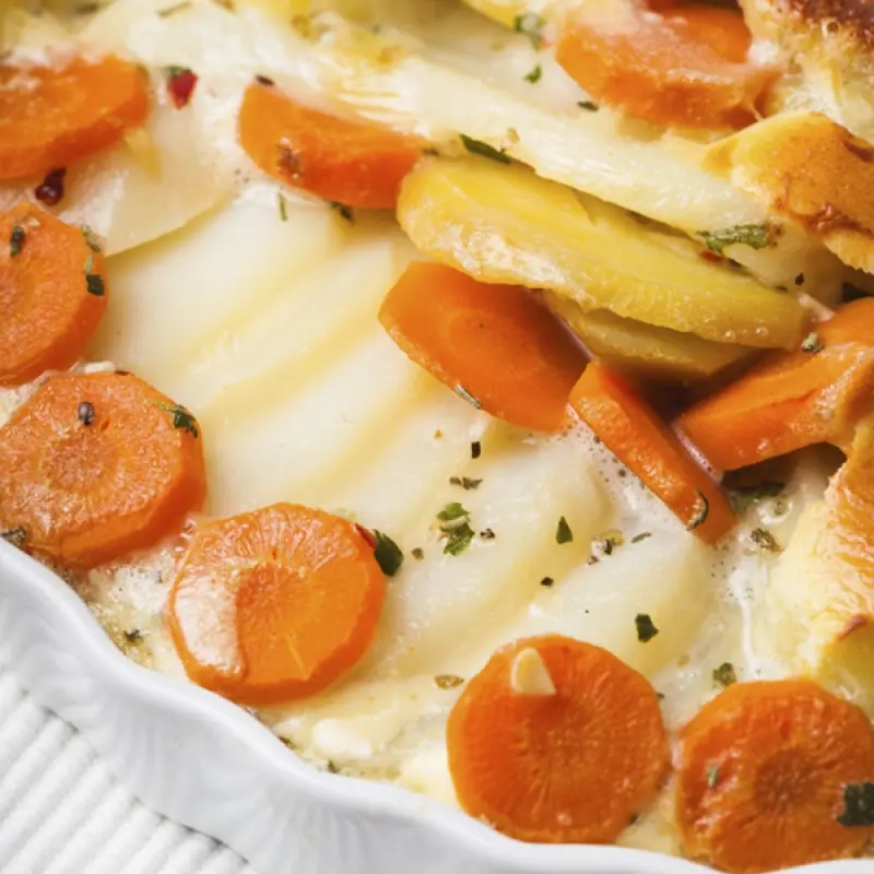 Root Vegetable Gratin