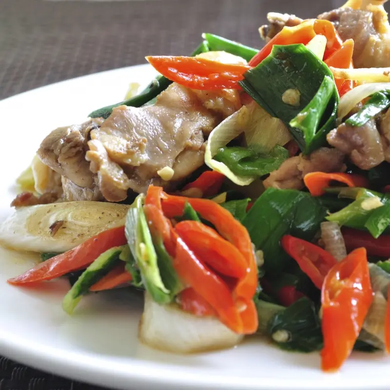 Pork Vegetable Stirfry
