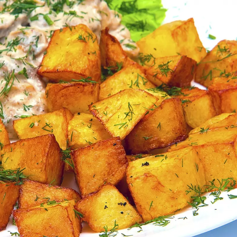 Roasted Dill Potatoes