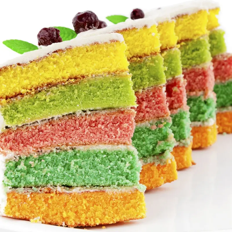 Rainbow Layer Cake