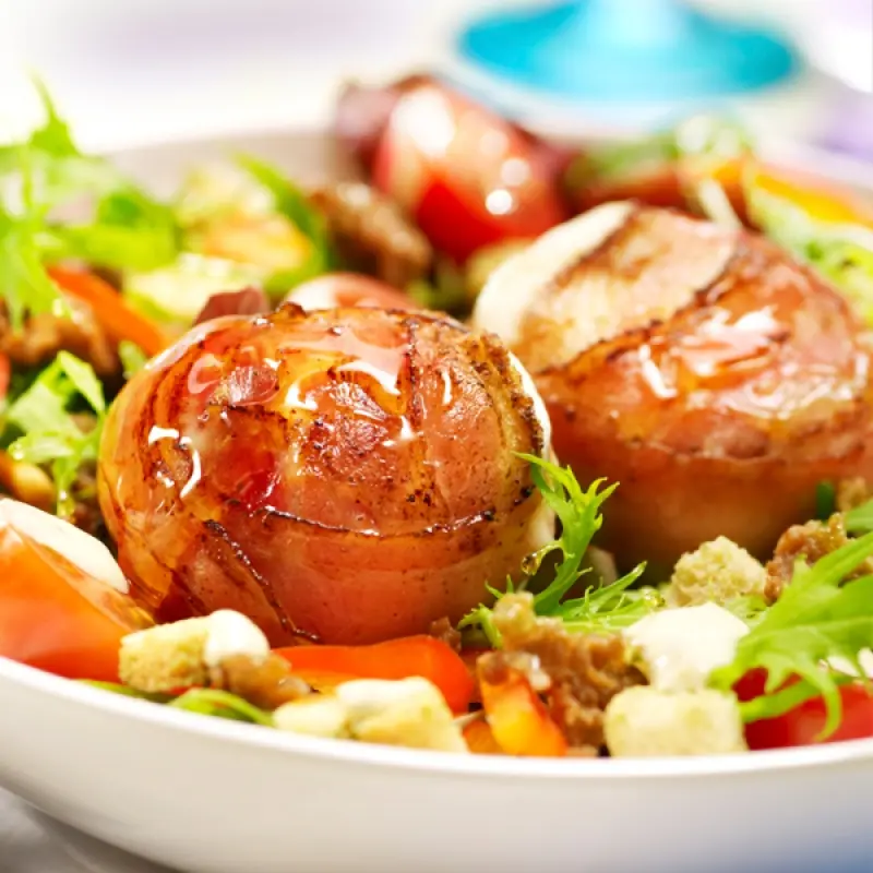 Bacon Wrapped Meatballs