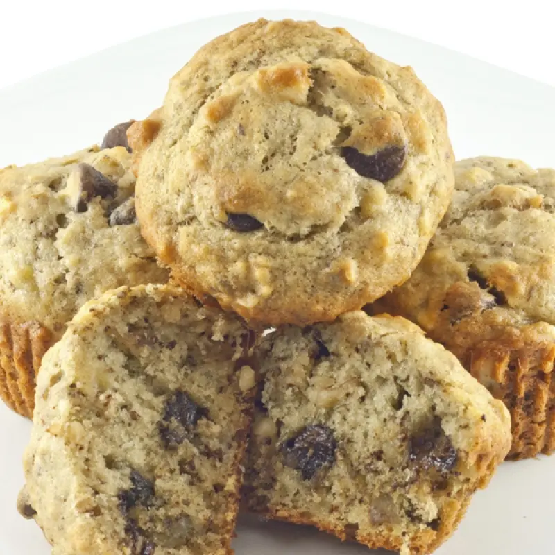 Banana Chocolate Chip Muffins