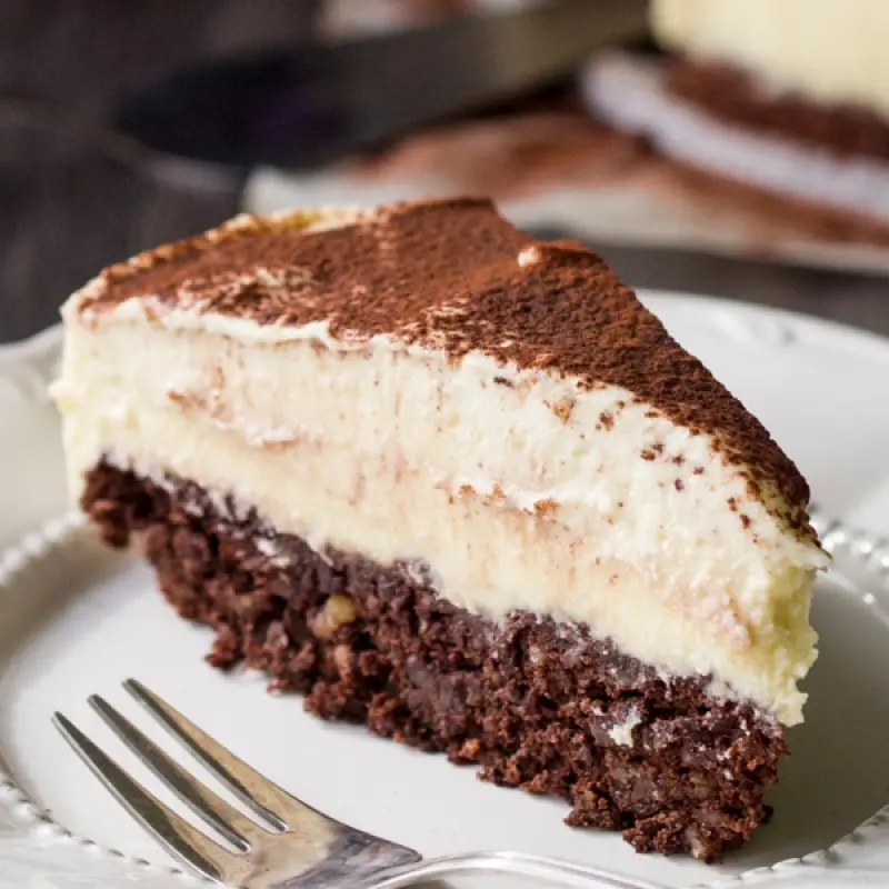 Chocolate Cake Cheesecake