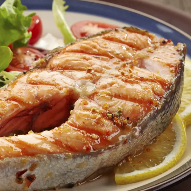 Grilled Salmon Steaks