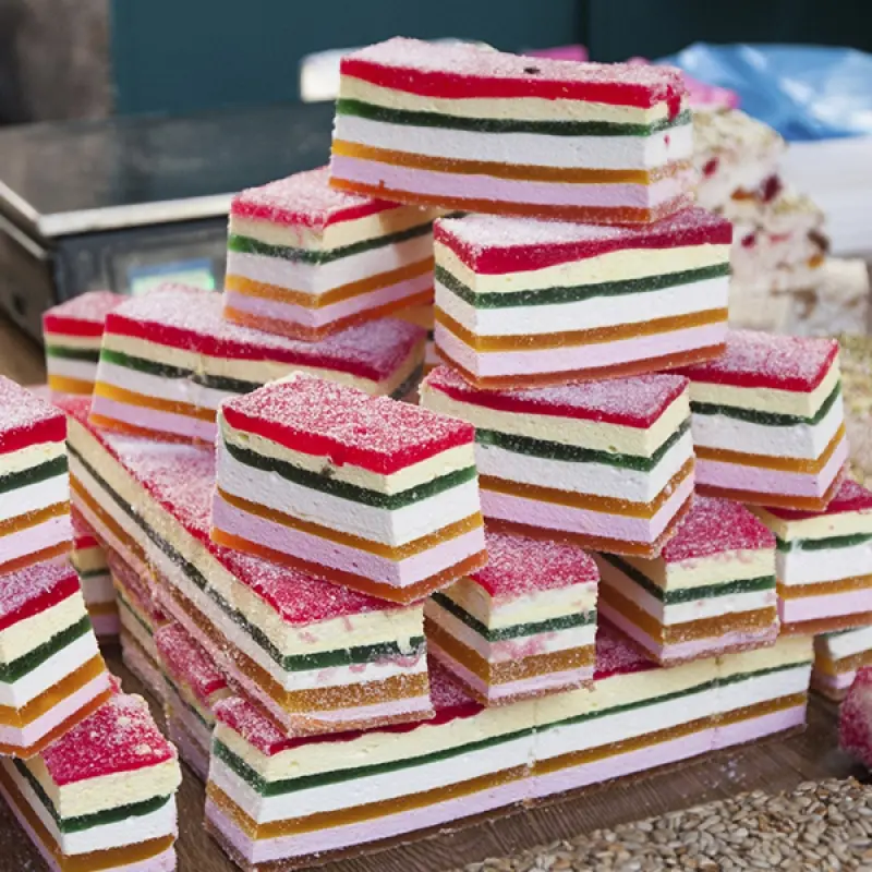Jello and Marshmallow Desert