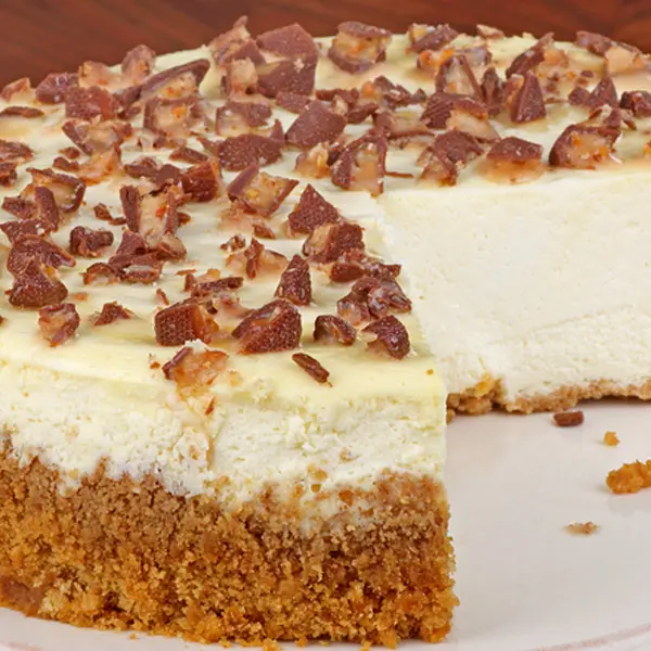 Caramel Praline Cheesecake