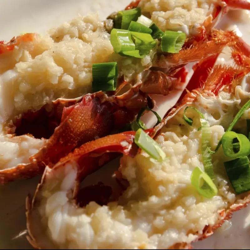 Baked Stuffed Lobster