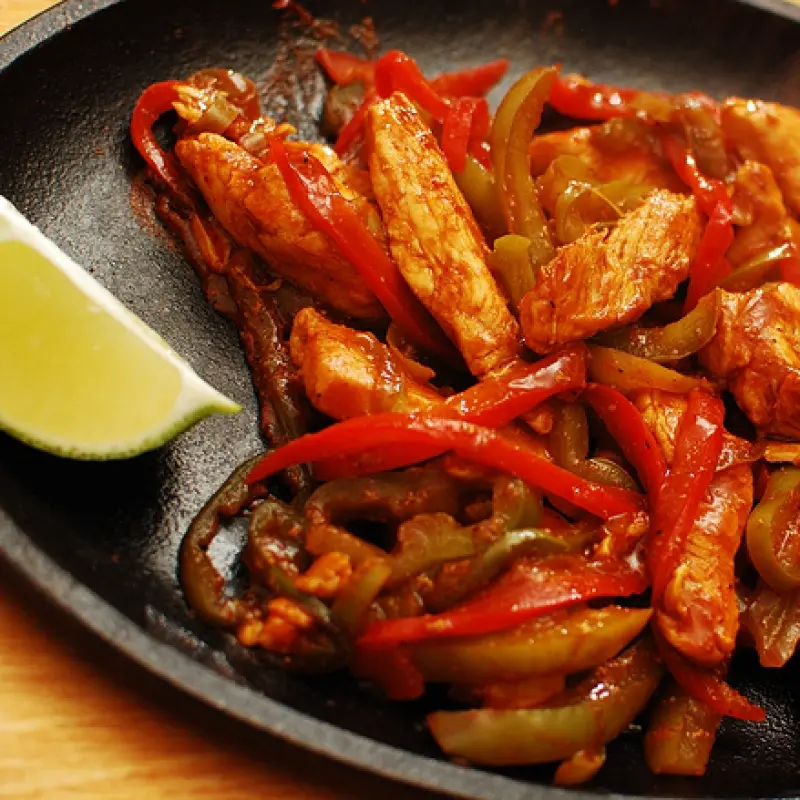 Easy Chicken Fajitas