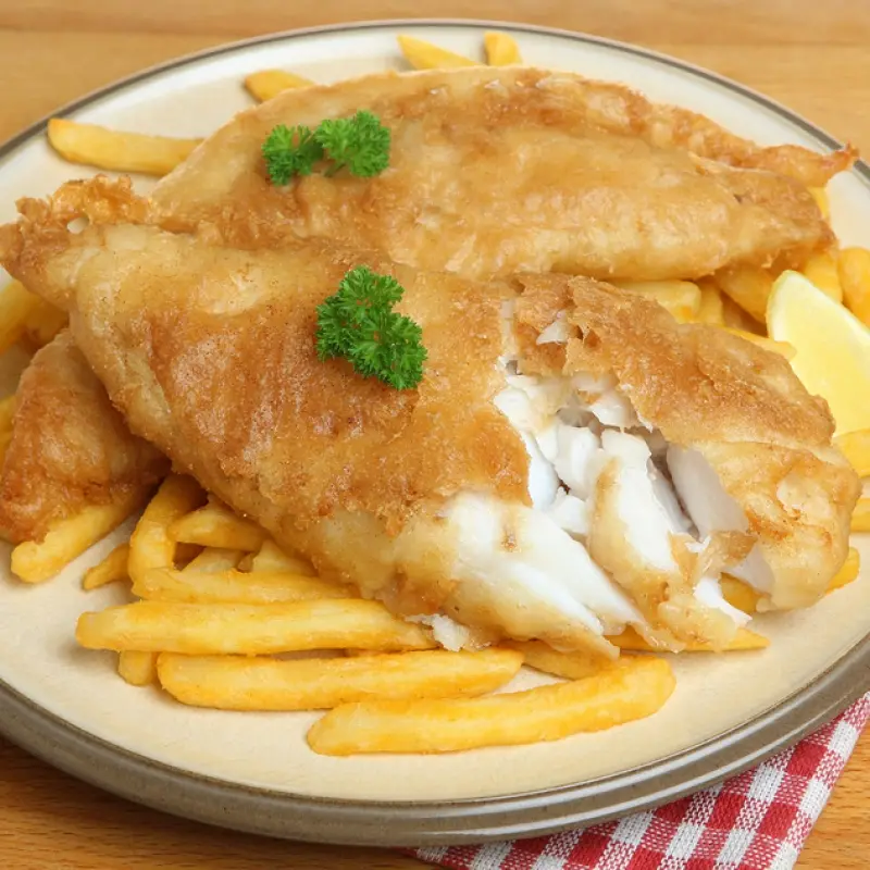 Beer Batter Fish And Chips