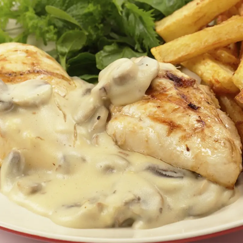 Chicken Breast With Mushroom Sauce
