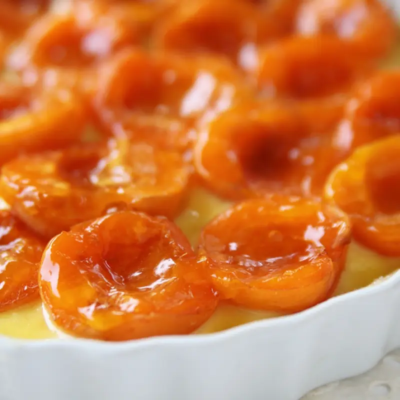 Glazed Apricot Tart