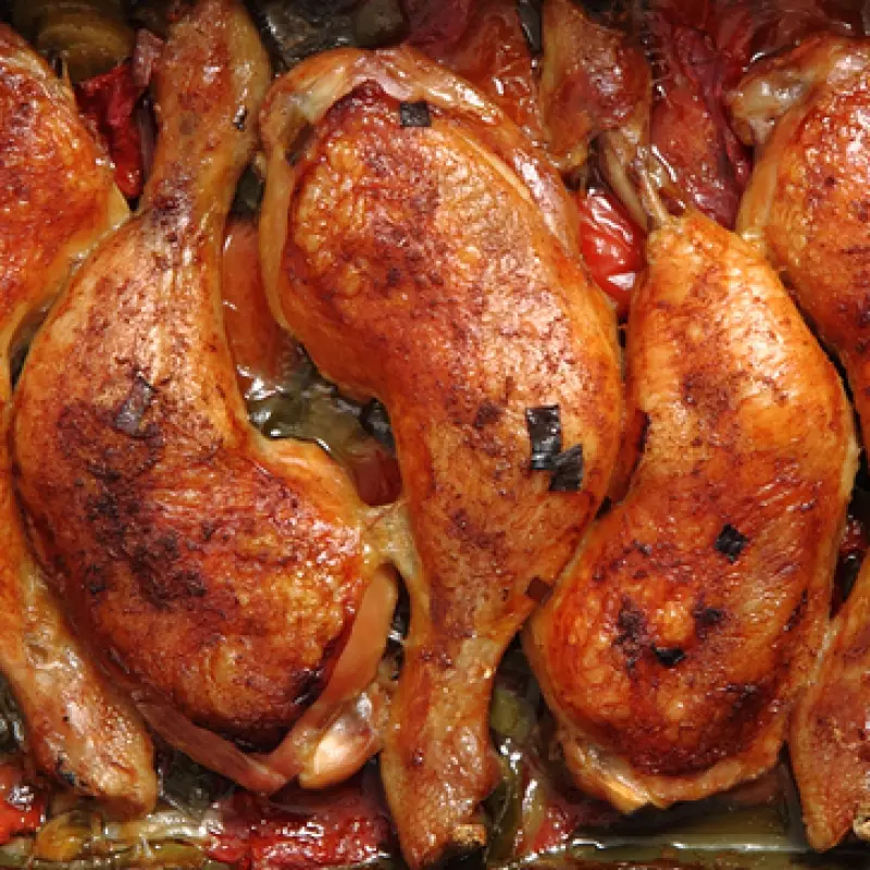 Easy Baked Chicken Legs