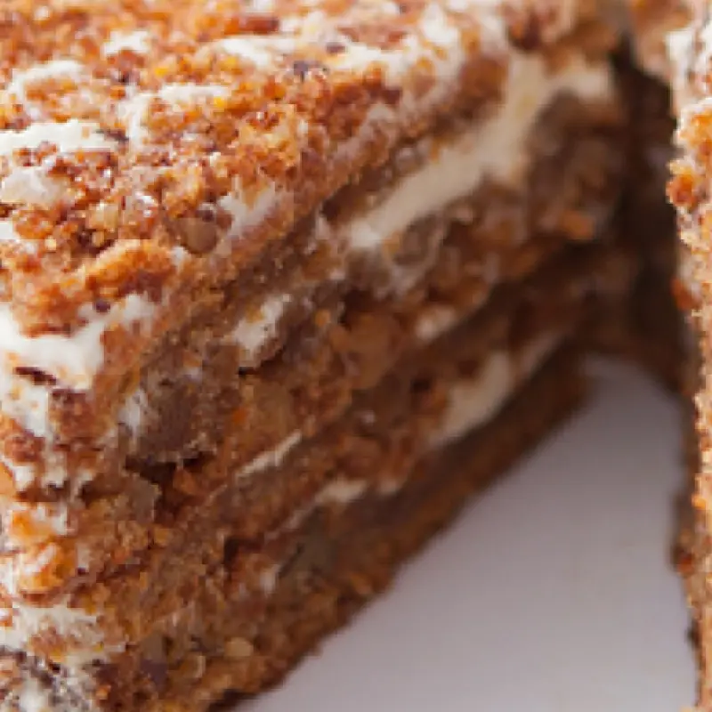 Carrot And Walnut Cake