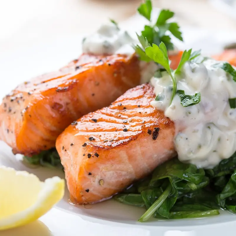 Baked Salmon with Lemon