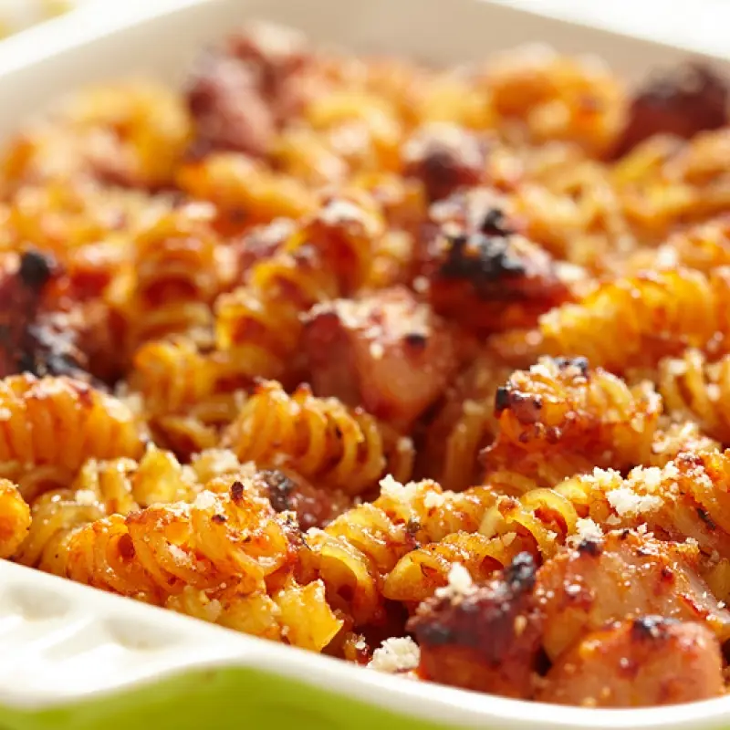 Ham And Pasta Bake
