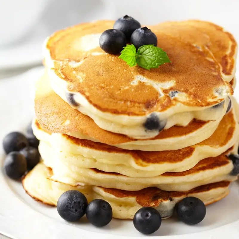 Fresh Blueberry Pancakes