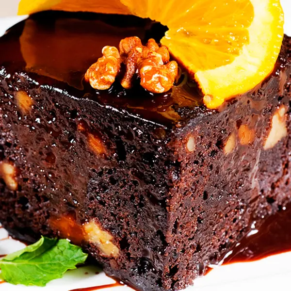 Chocolate Walnut Cake