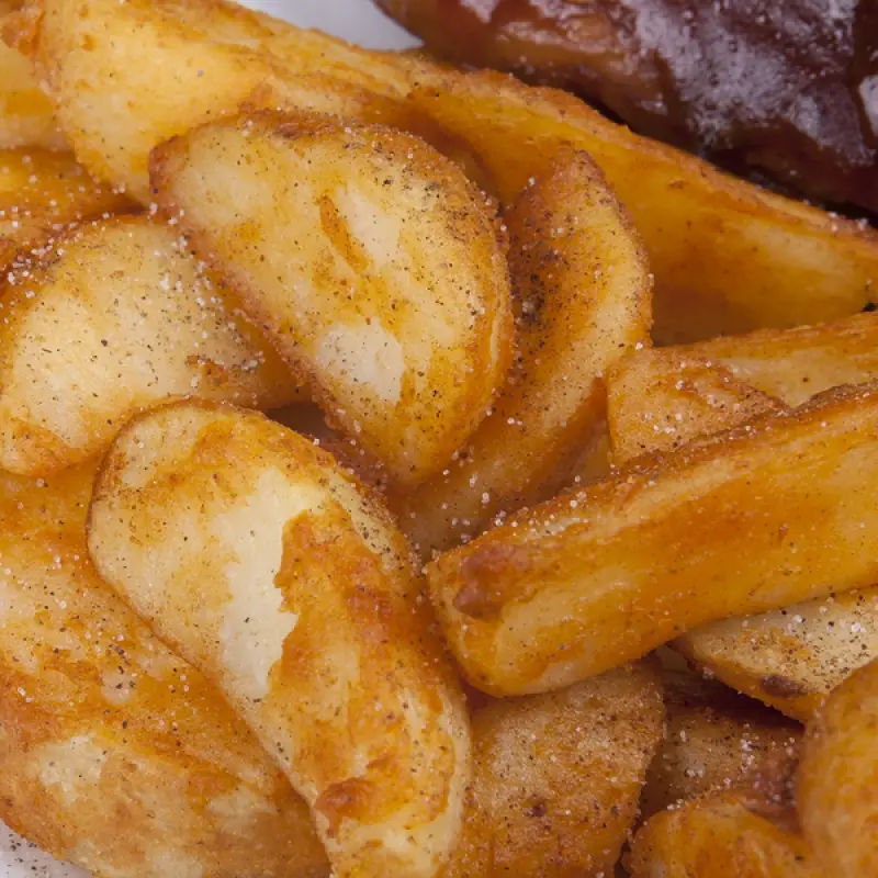 Crispy Baked Potato Wedges