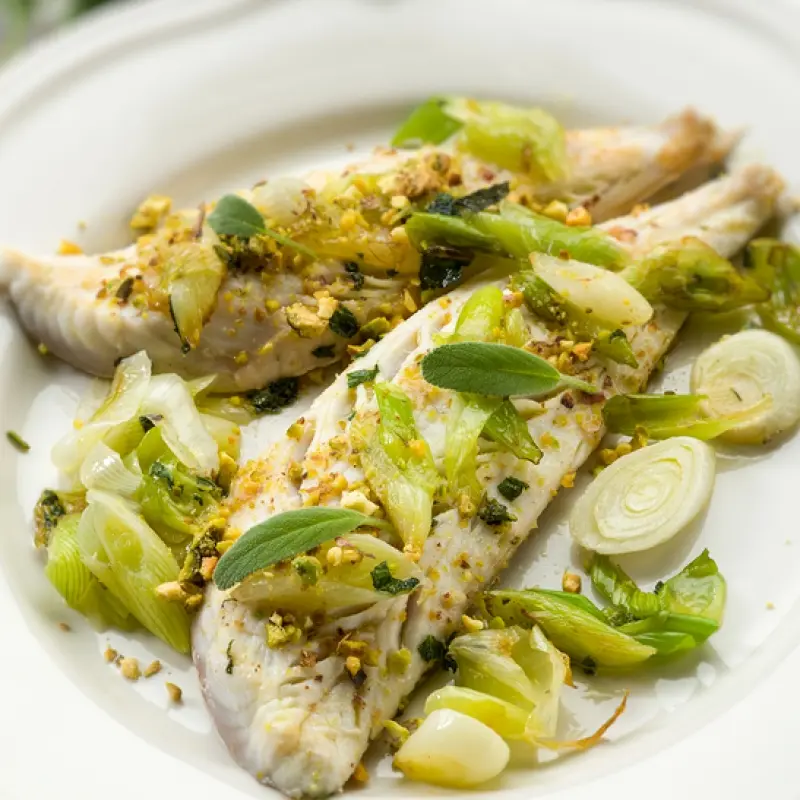 Steamed White Fish