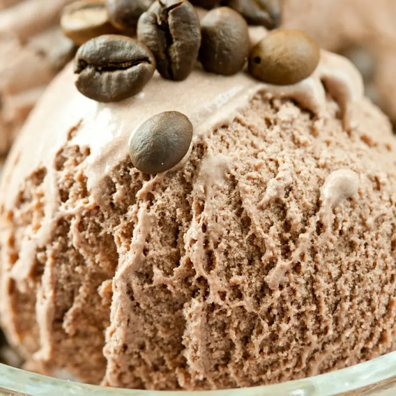 Homemade Coffee Ice Cream