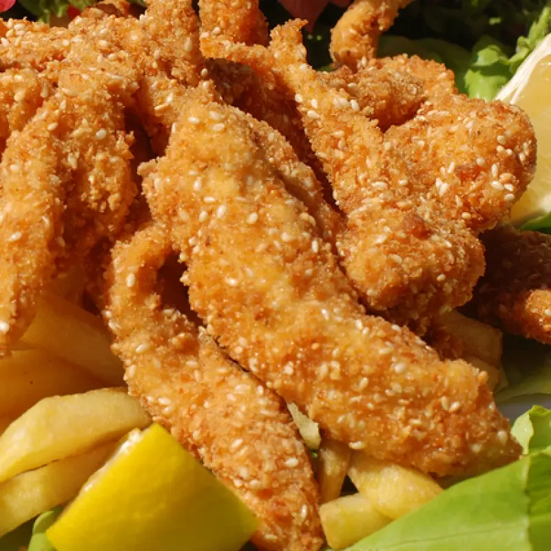 Sesame Chicken Strips