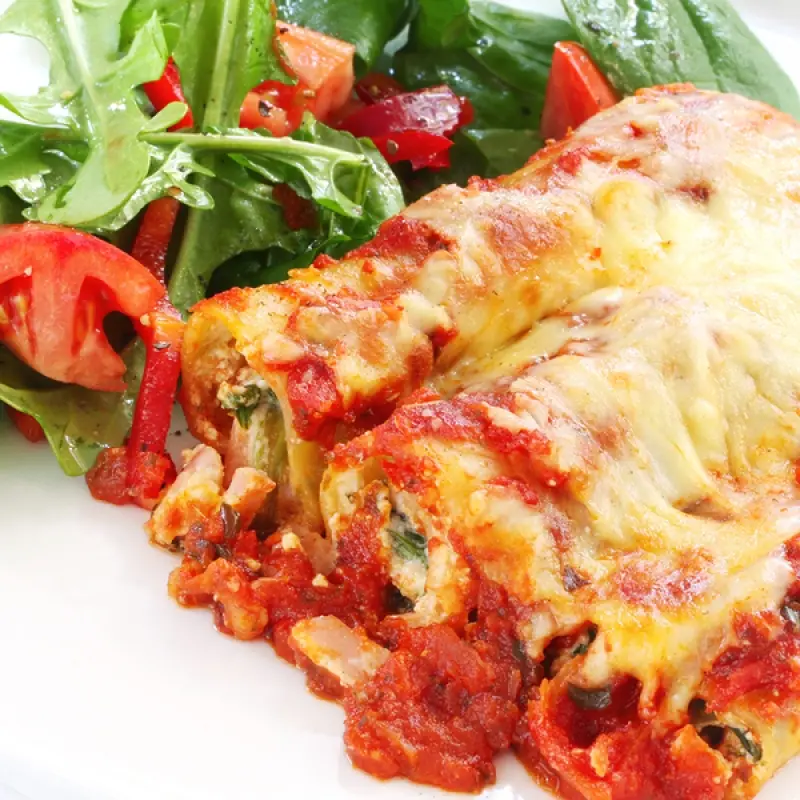 Spinach Canneloni