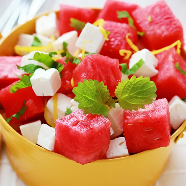 Tasty Fresh Watermelon Salad