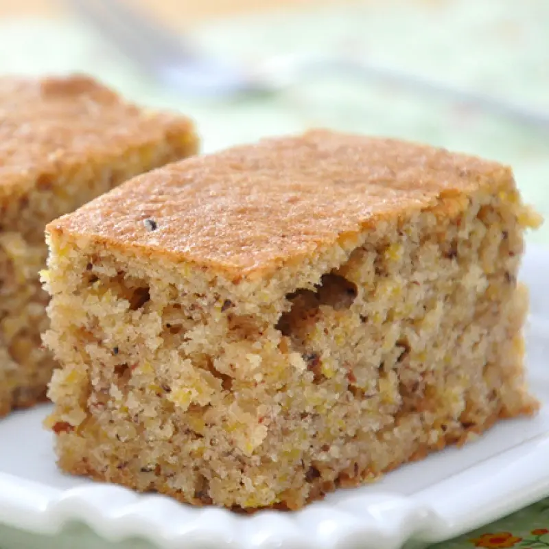 Banana Hazelnut Cake