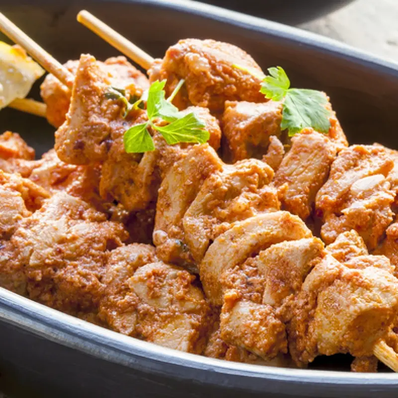 Tandoori Chicken Kebabs