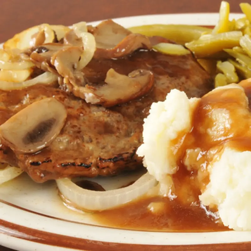 Liver And Onions With Gravy