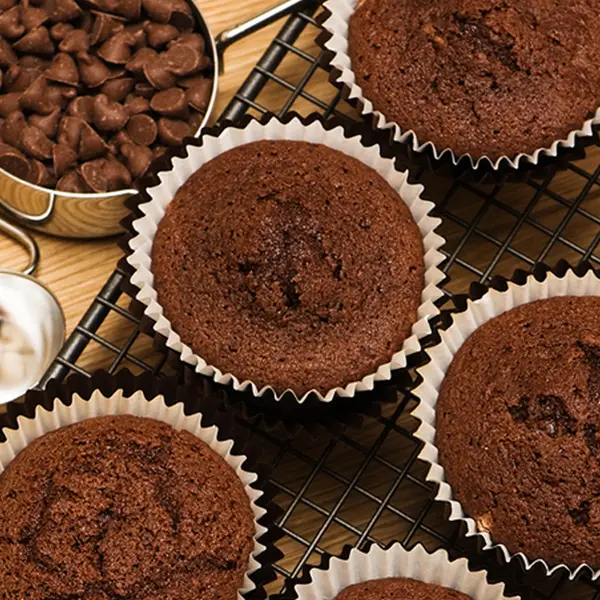 Best Little Mocha Frosted Brownie Muffins