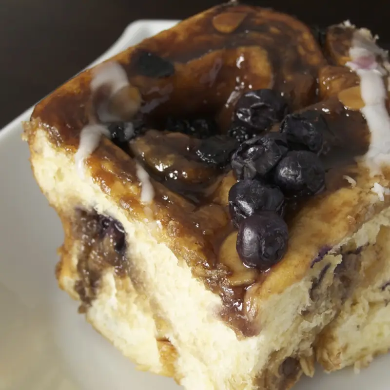 Blueberry Cinnamon Rolls