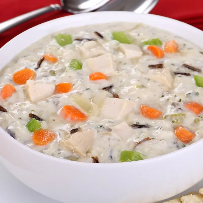 Creamy Chicken Vegetable Soup