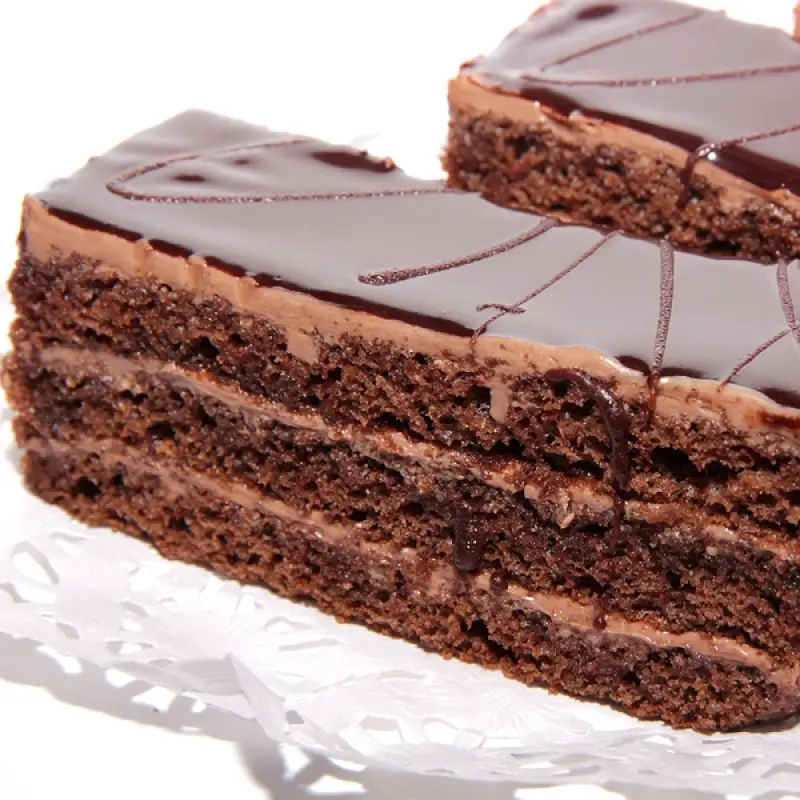 Thin Layer Chocolate Cake