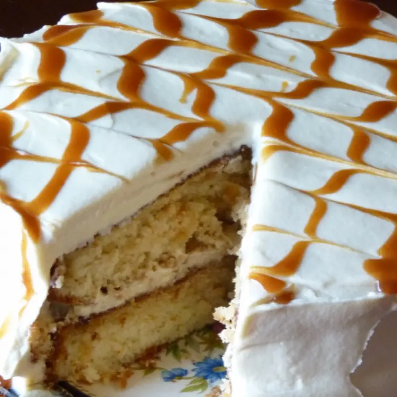Antique Caramel Cake