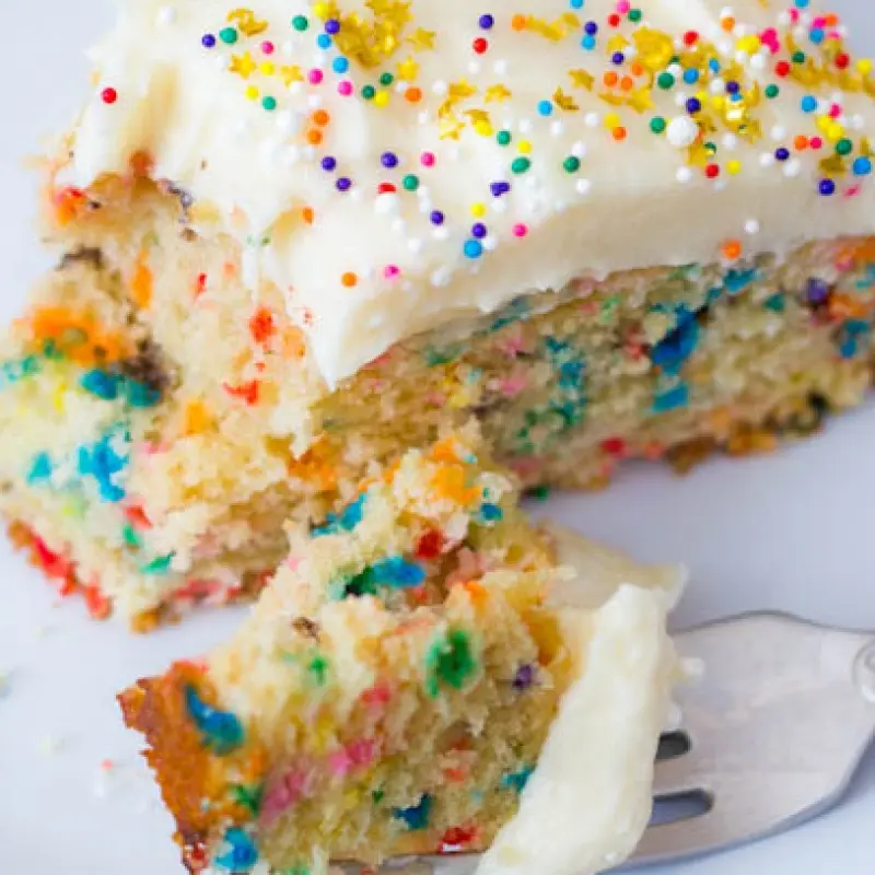 Homemade Funfetti Cake