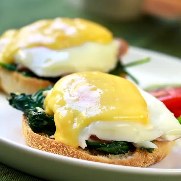 Poached Eggs with Spinach